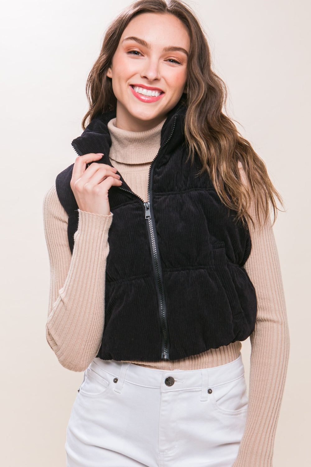 Cocoa Corduroy Vest