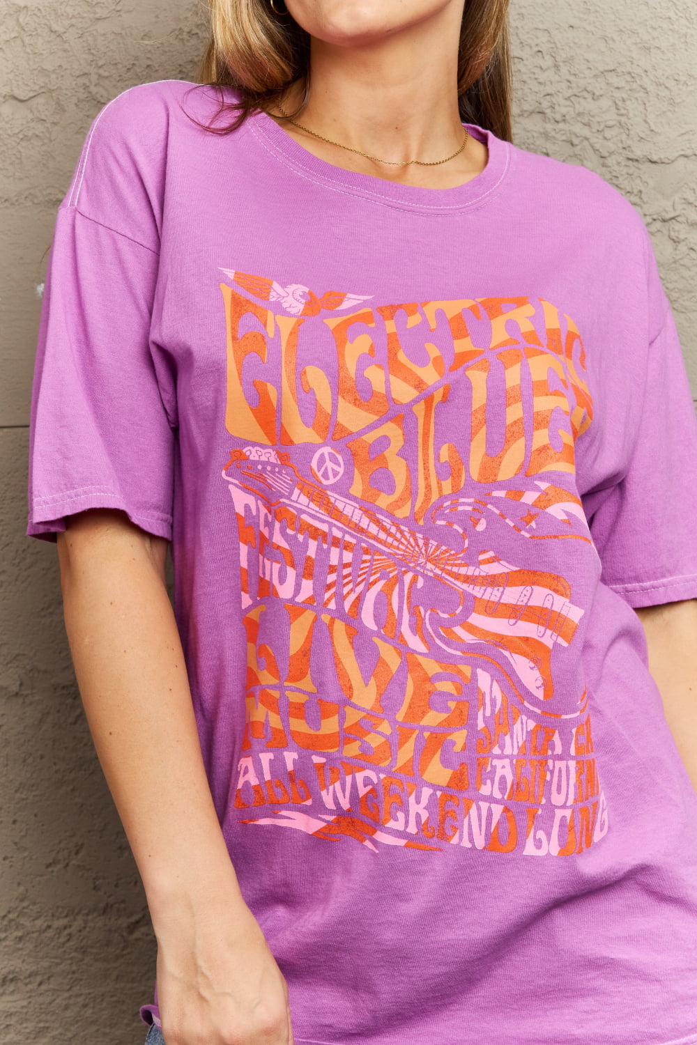 "Electric Blues" Graphic Tee