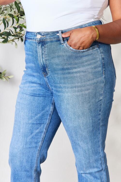 Annalise High Waist Straight Jeans